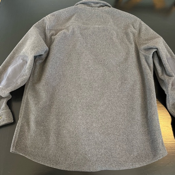 L.L. Bean Polyester Fleece Flannel Shacket Size Large - Picture 6 of 8